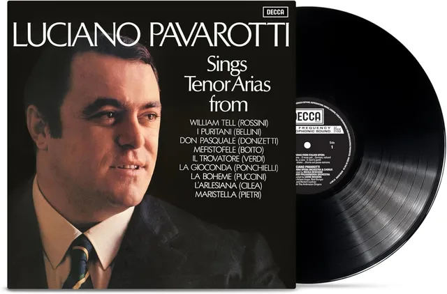 Luciano Pavarotti Tenor Arias From Italian Opera (LP) 