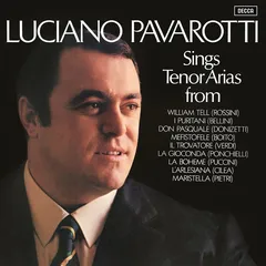 Luciano Pavarotti Tenor Arias From Italian Opera (LP)