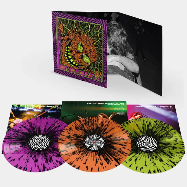 King Gizzard & The Lizard Wizard Live In Miami '24 - LTD (3LP) 