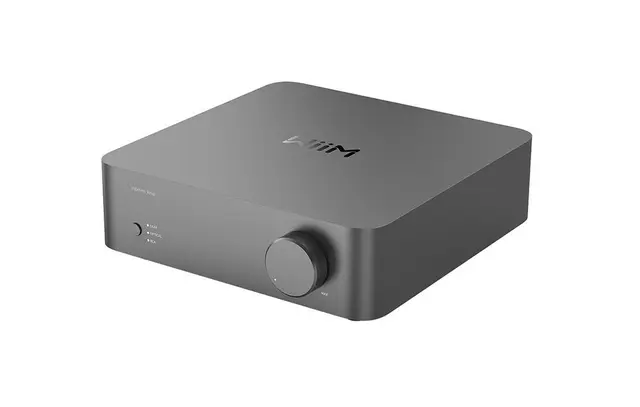 WiiM Vibelink Amp effektforsterker 2x100 watt, analoge/digitale innganger 