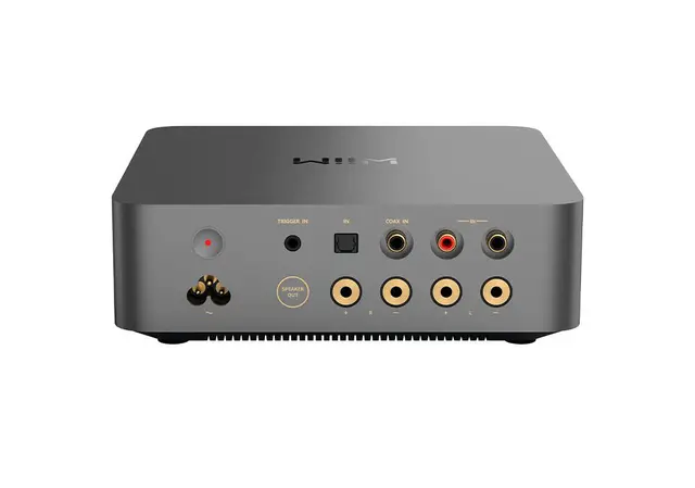 WiiM Vibelink Amp effektforsterker 2x100 watt, analoge/digitale innganger 