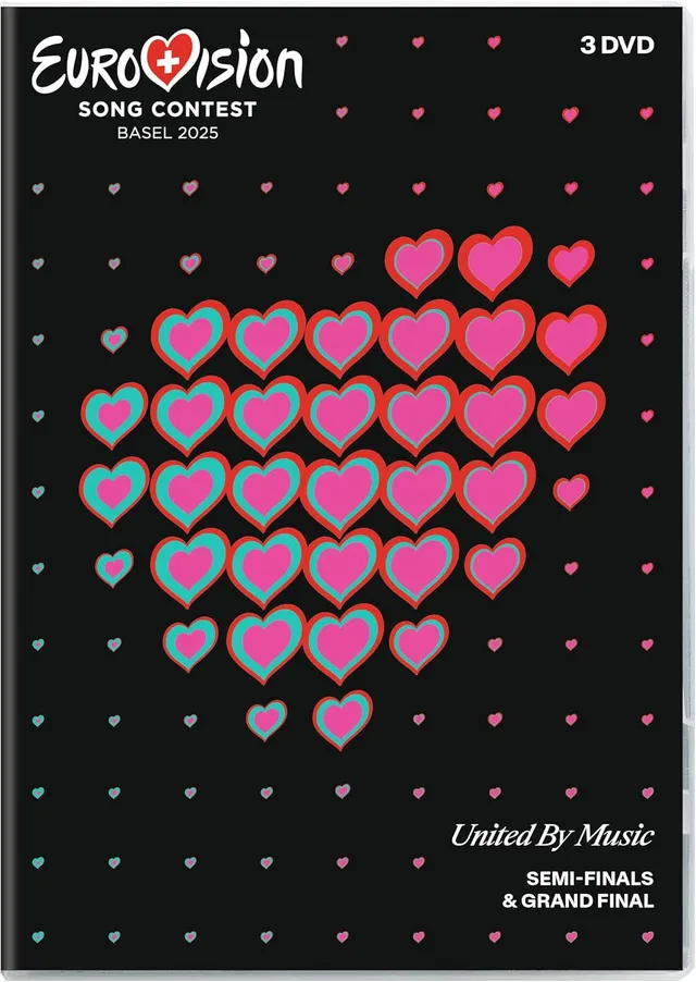 Diverse Artister Eurovision Song Contest 2025 (3DVD) 