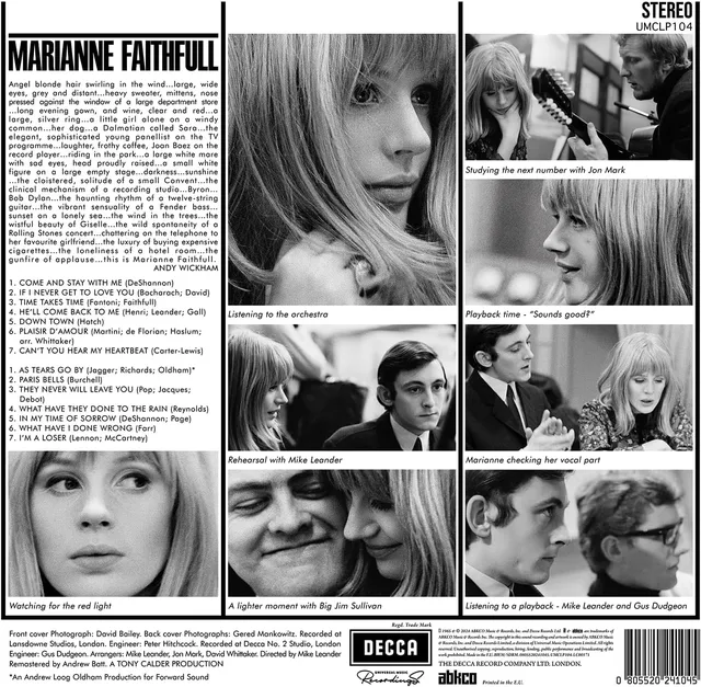 Marianne Faithfull Marianne Faithfull (LP) 