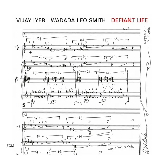 Vijay Iyer & Wadada Leo Smith Defiant Life (CD) 