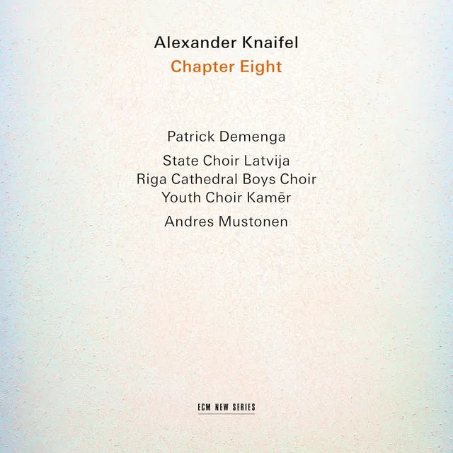 Patrick Demenga Alexander Knaifel: Chapter Eight (CD) 