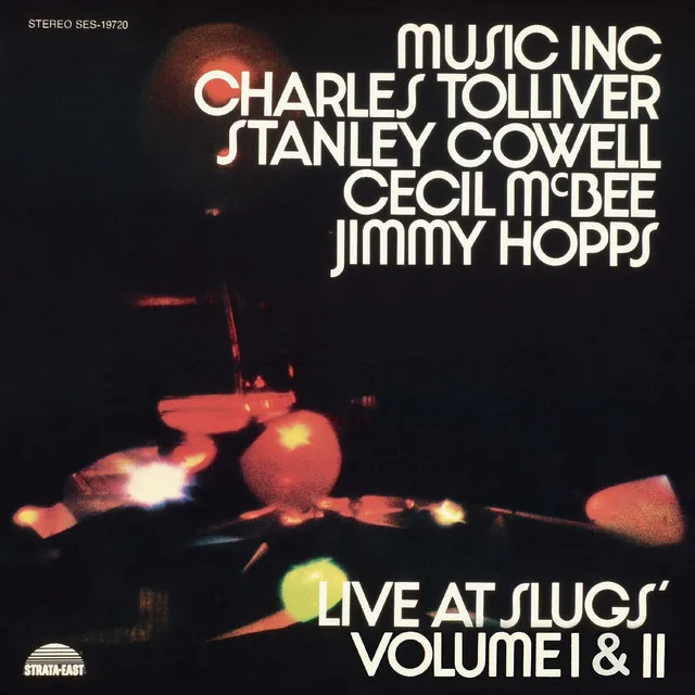 Music Inc Live At Slugs' Volume I & II (2LP) 