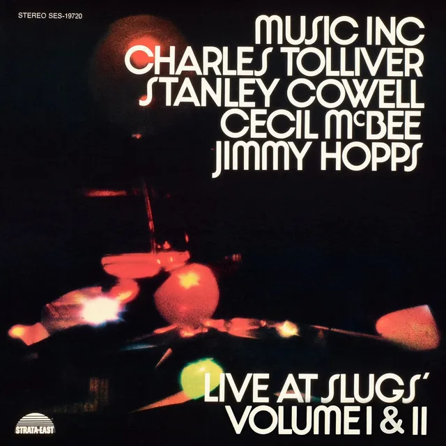 Music Inc Live At Slugs' Volume I & II (CD) 