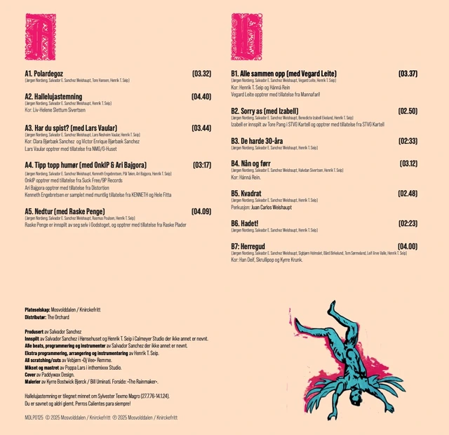 Joddski & Salvador Sanchez Hallelujastemning (2LP) 