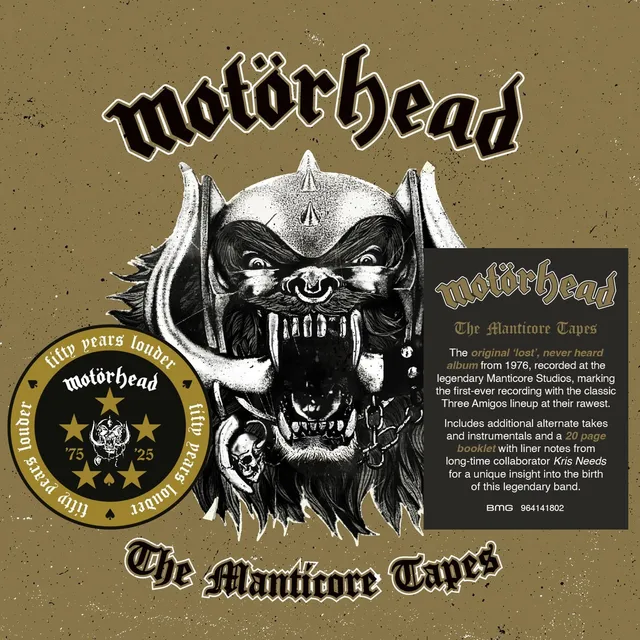 Motörhead The Manticore Tapes (CD) 