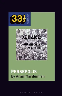 Aram Yardumian Iannis Xenakis's Persepolis (BOK)