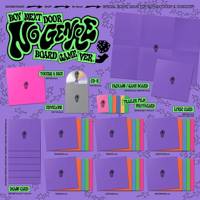 Boynextdoor 4th EP (No Genre) (Board Game ver.) (CD) 
