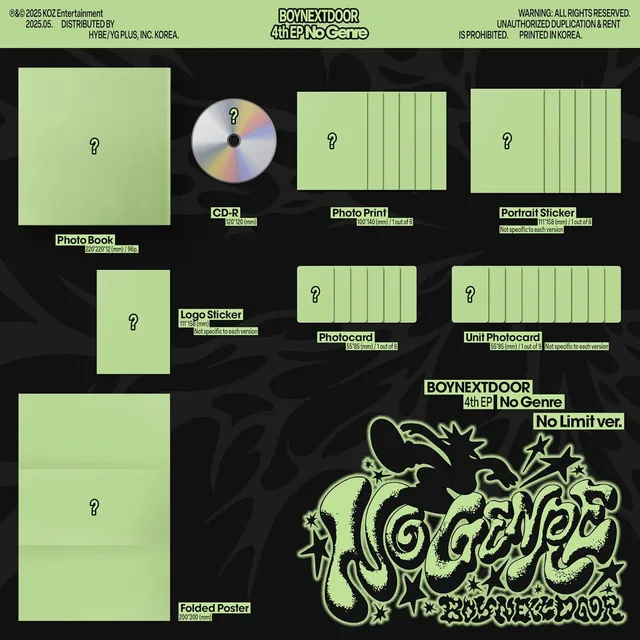 Boynextdoor 4th EP (No Genre) (No Limit ver.) (CD) 