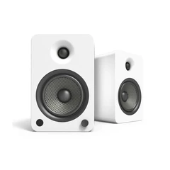 Kanto YU6 Aktive Høyttalere, matt hvit RIAA-trinn, Bluetooth, Optiske innganger