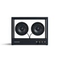 Small Transparent Speaker, svart Bluetooth, glass/aluminium