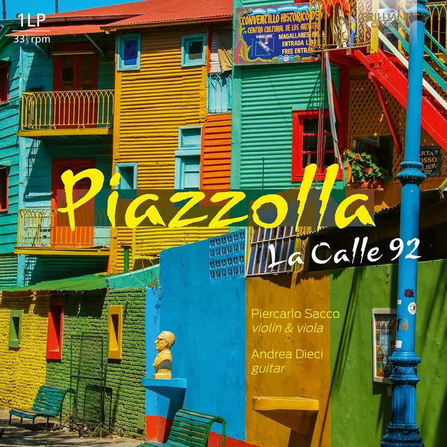 Piercarlo Sacco & Andrea Dieci Piazzolla: La Calle 92 (LP) 