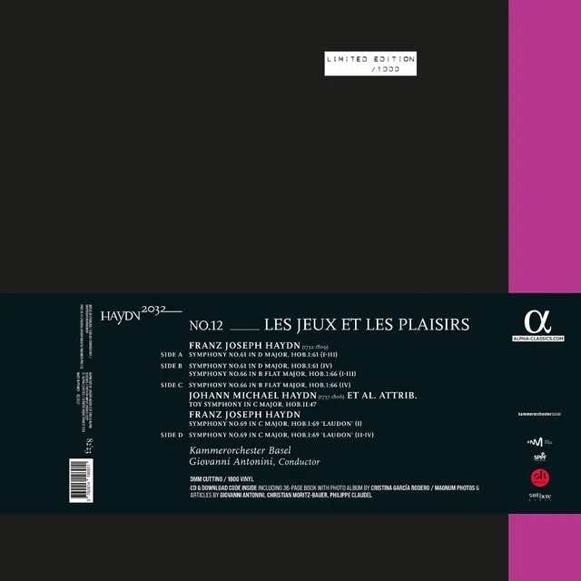 Kammerorchester Basel Haydn 2032, Vol. 12 (2LP) 