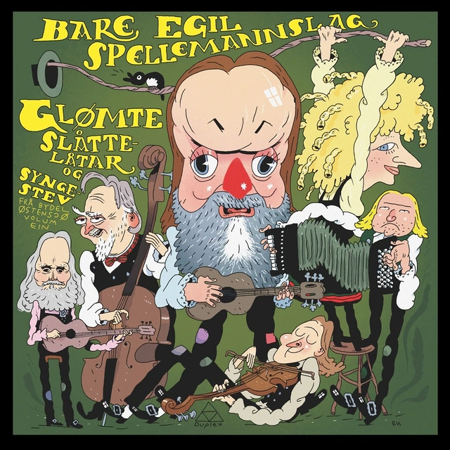 Bare Egil Spellemannslag Glømte Slåttelåtar… - SIGNERT (LP) 