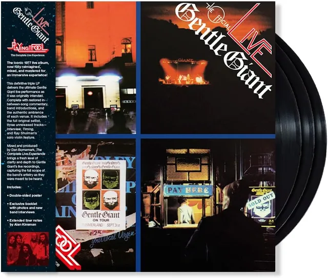 Gentle Giant Playing The Fool: The Complete… (3LP) 