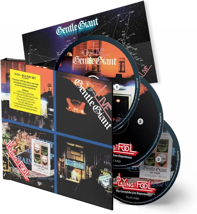 Gentle Giant Playing The Fool: The Complete… (2CD+BD) 