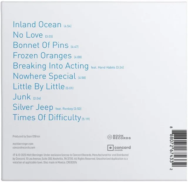 Matt Berninger Get Sunk (CD) 