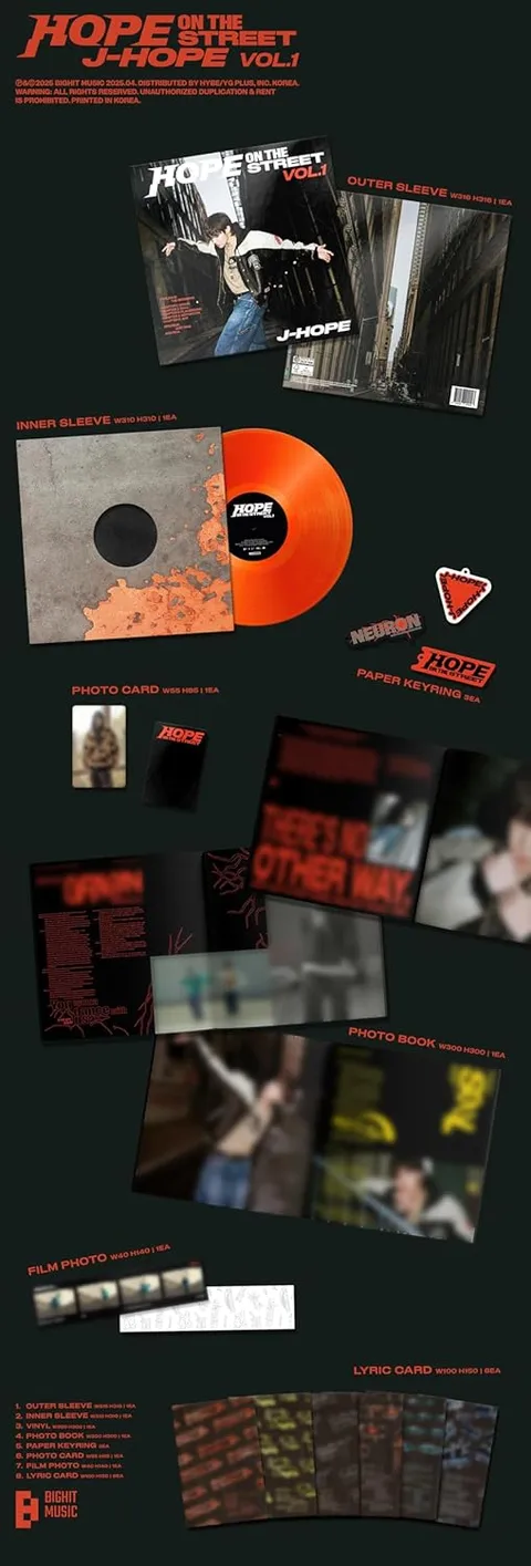 j-hope Hope On The Street Vol. 1 - LTD (LP) 