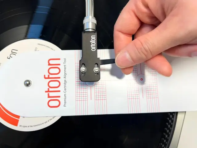 Ortofon Aligment Tool Premium Mal for montering av pickup 