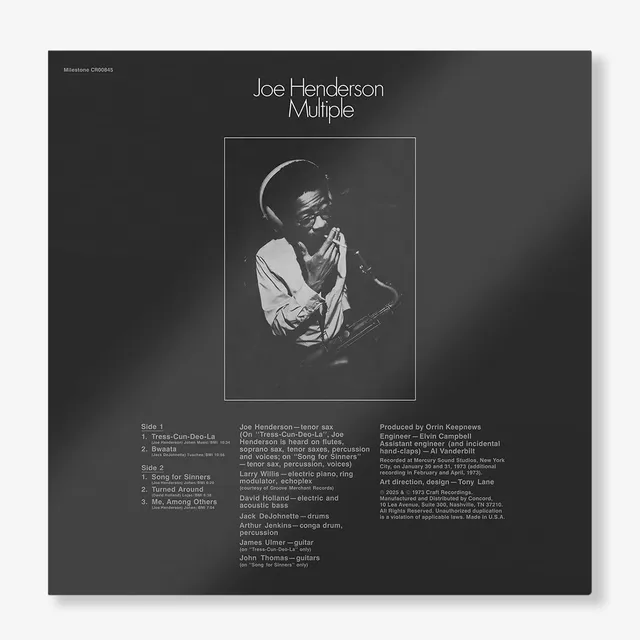 Joe Henderson Multiple (LP) 