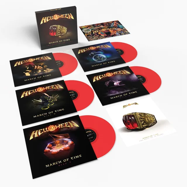 Helloween March Of Time: The Best Of… - LTD (5LP) 