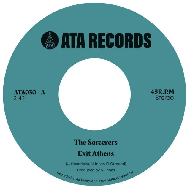 The Sorcerers & The Outer Worlds Jazz… Exit Athens (7") 