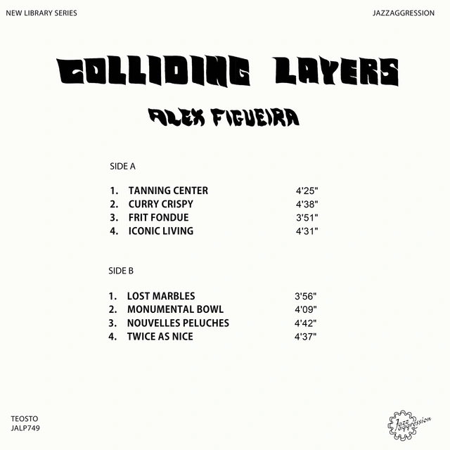 Alex Figueira Colliding Layers - LTD (LP) 
