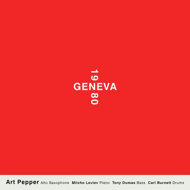 Art Pepper Geneva 1980 (2CD) 