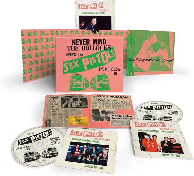 Sex Pistols Live In The U.S.A. 1978 (3CD) 