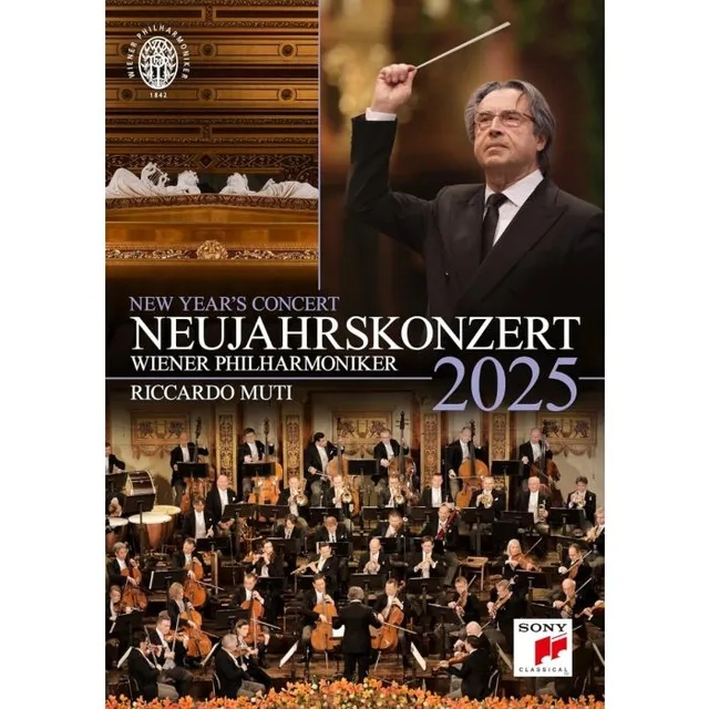 Wiener Philharmoniker New Year's Concert 2025 (DVD) 