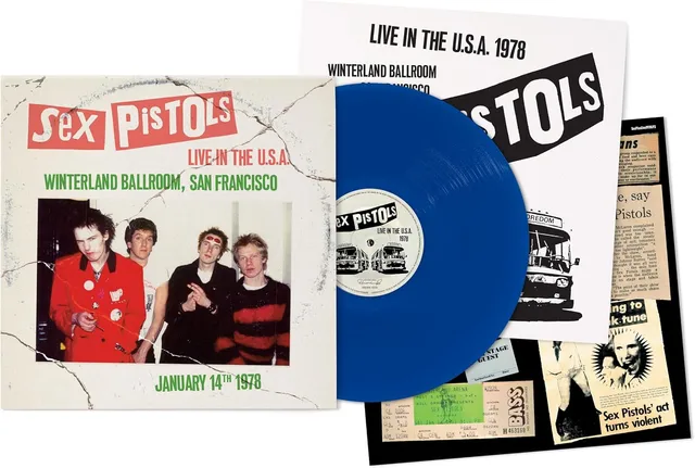 Sex Pistols Live In The USA 1978, San… - LTD (LP) 