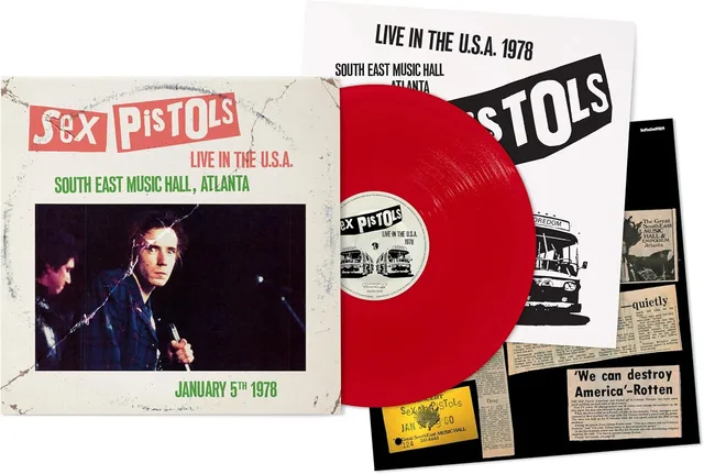 Sex Pistols Live In The USA 1978, Atlanta - LTD (LP) 