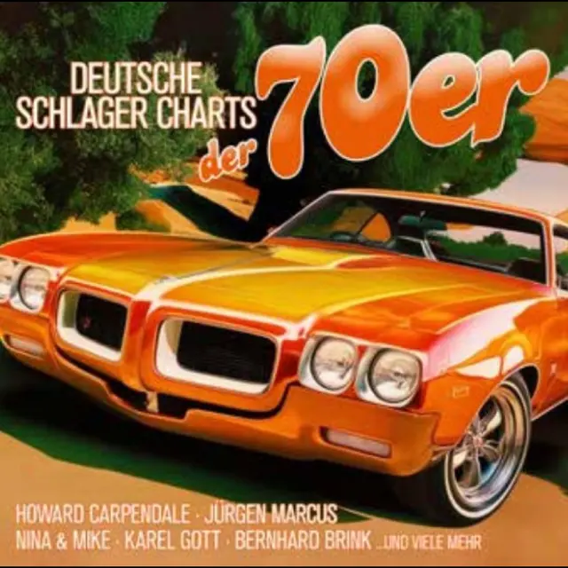 Diverse Artister Deutsche Schlager Charts Der 70er (LP) 