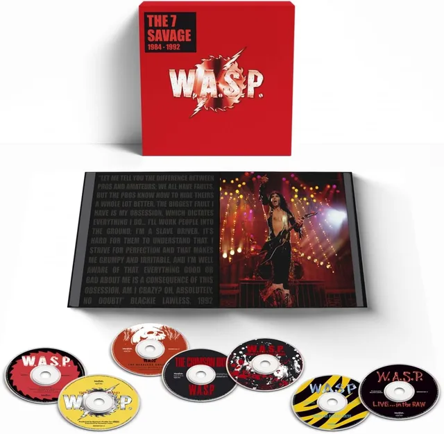 W.A.S.P. The 7 Savage 1984-1992 - LTD (7CD) 