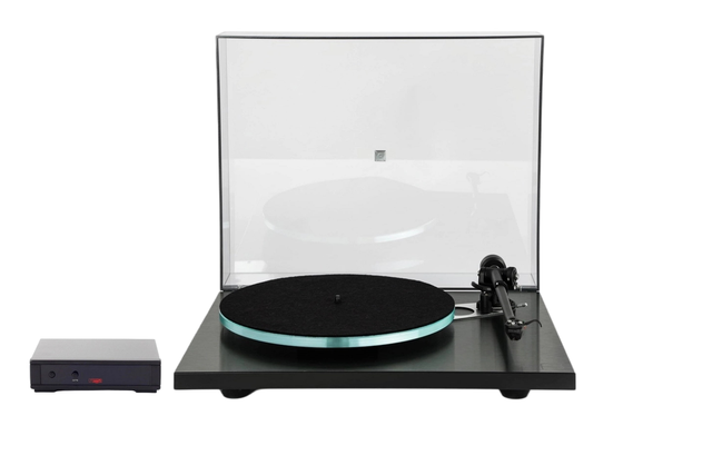 Rega Planar 3 RS, NEO strømforsyning Nd5 pickup, RB330 arm, svart 