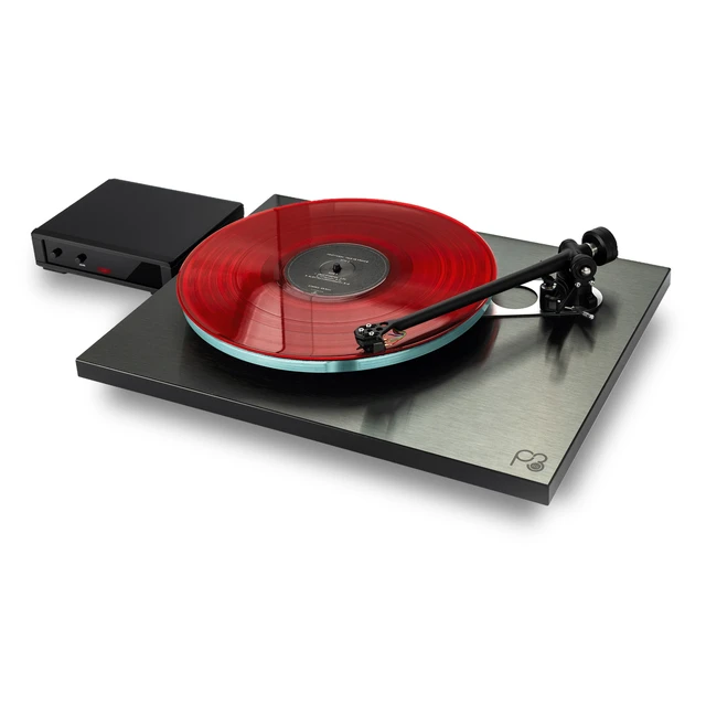 Rega Planar 3 RS, NEO strømforsyning Nd5 pickup, RB330 arm, svart 