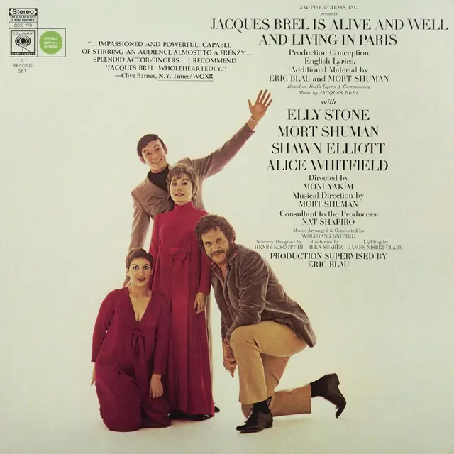 Eric Blau & Mort Shuman Jacques Brel Is Alive And Well… (2LP) 