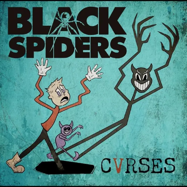 Black Spiders Cvrses - LTD (LP) 