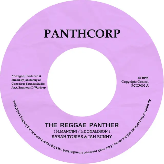 Sarah Tobias & Jah Bunny The Reggae Panther (7") 