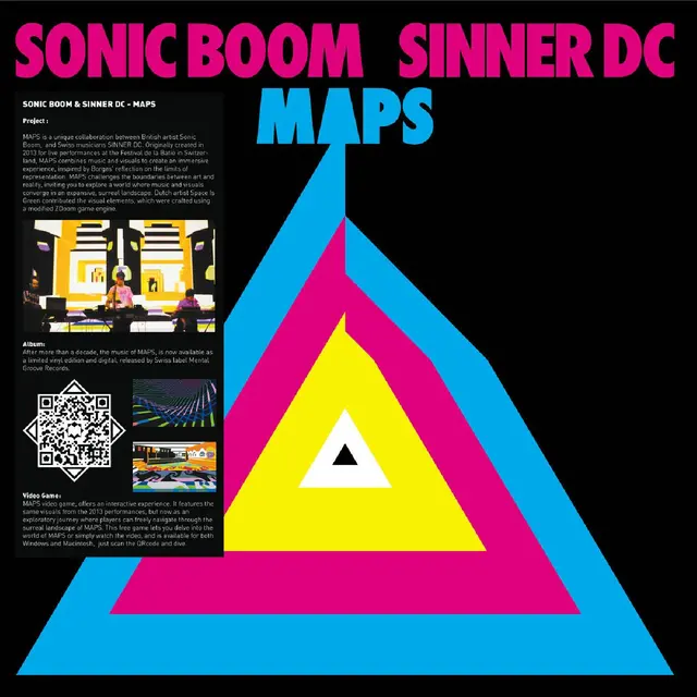 Sonic Boom & Sinner DC Maps (LP) 