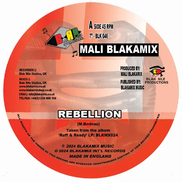Mali Blakamix Rebellion/Rebellion II (7") 