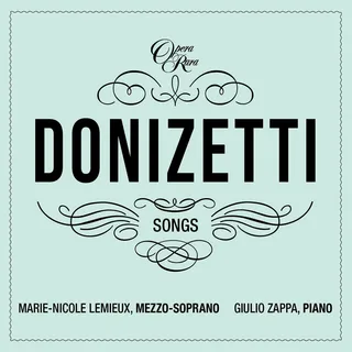 Marie-Nicole Lemieux &amp; Giulio Zappa Donizetti Songs Vol. 4 (CD)