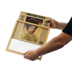 Dynavox CF1 Show And Listen LP-ramme for vegg, lys trefinish