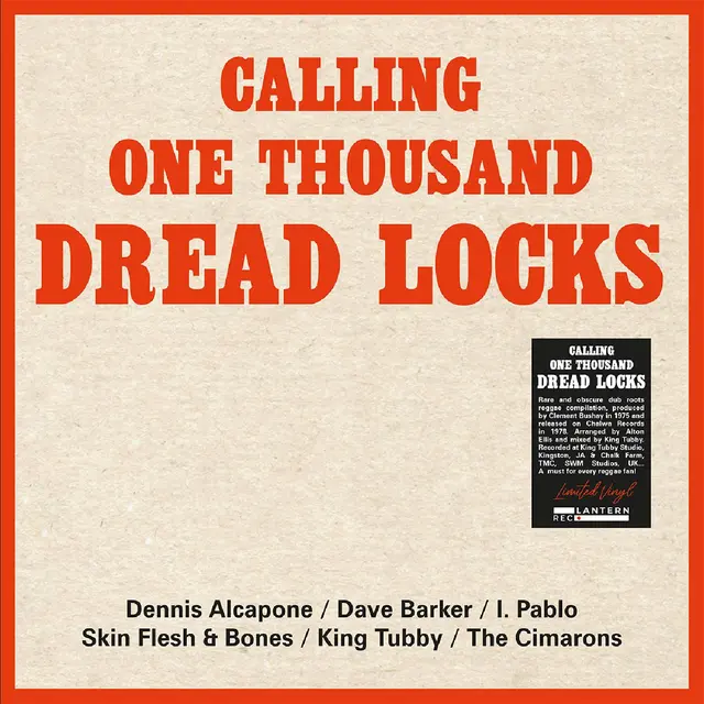 Diverse Artister Calling One Thousand Dread Locks (LP) 