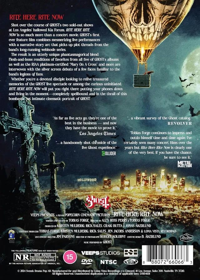 Ghost Rite Here Rite Now (DVD) 