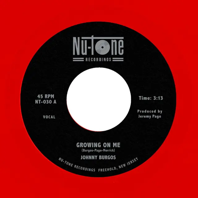 Johnny Burgos Growing On Me / Ready 45 - LTD (7") 