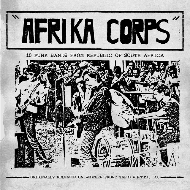 Diverse Artister Afrika Corps - 10 Punk Bands From… (LP) 